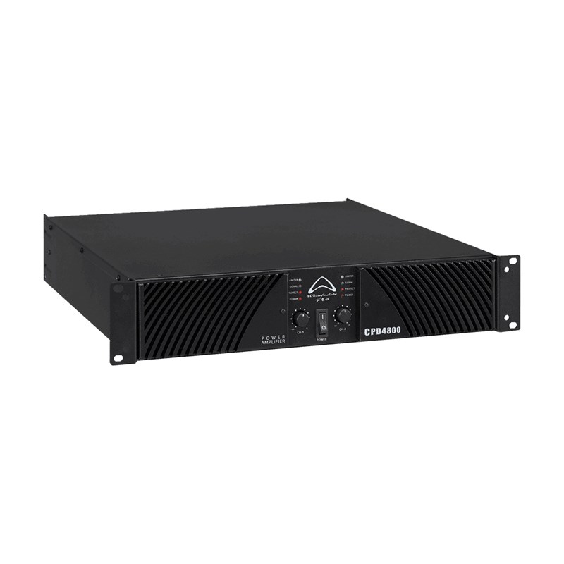 Ampli de puissance professionnel 2 x 1000W RMS/8 ohms - angle 2