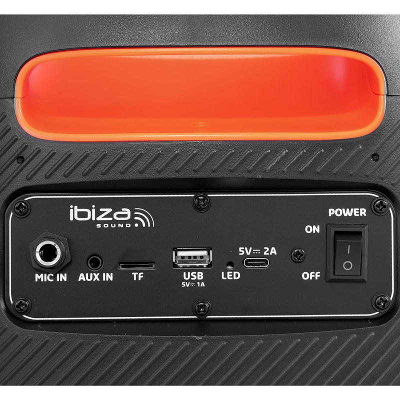 Enceinte de 6,5" - Micro - LEDS RGB