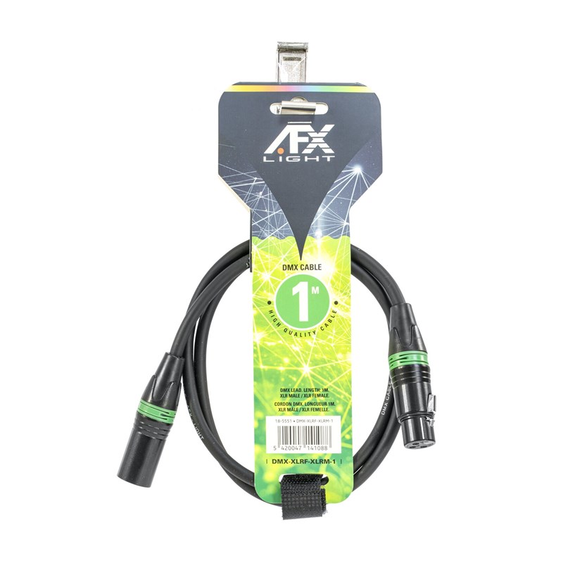 Câble DMX Mâle /Femelle 1m