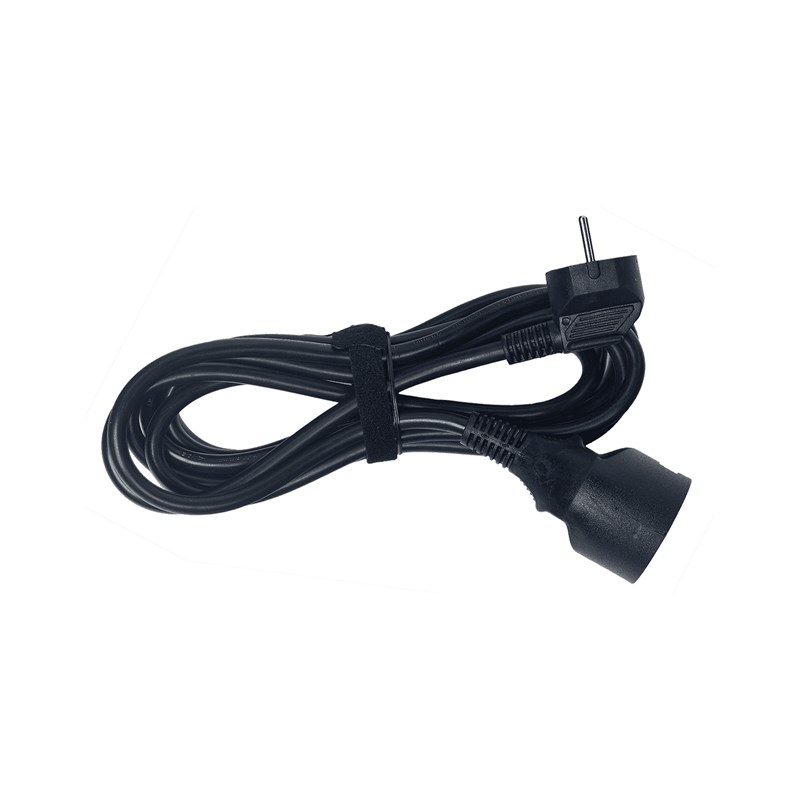 Rallonge standard PVC 3x 1,5 mm² - 3m noir