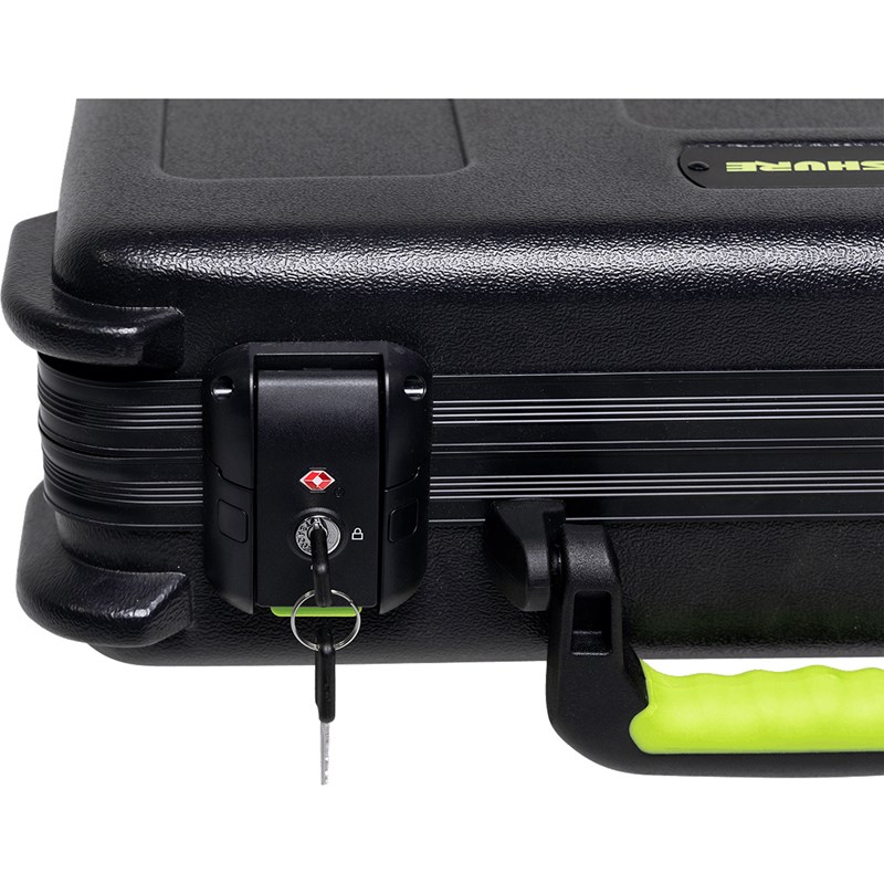 Case polyéthylène pour 6 micros HF étui