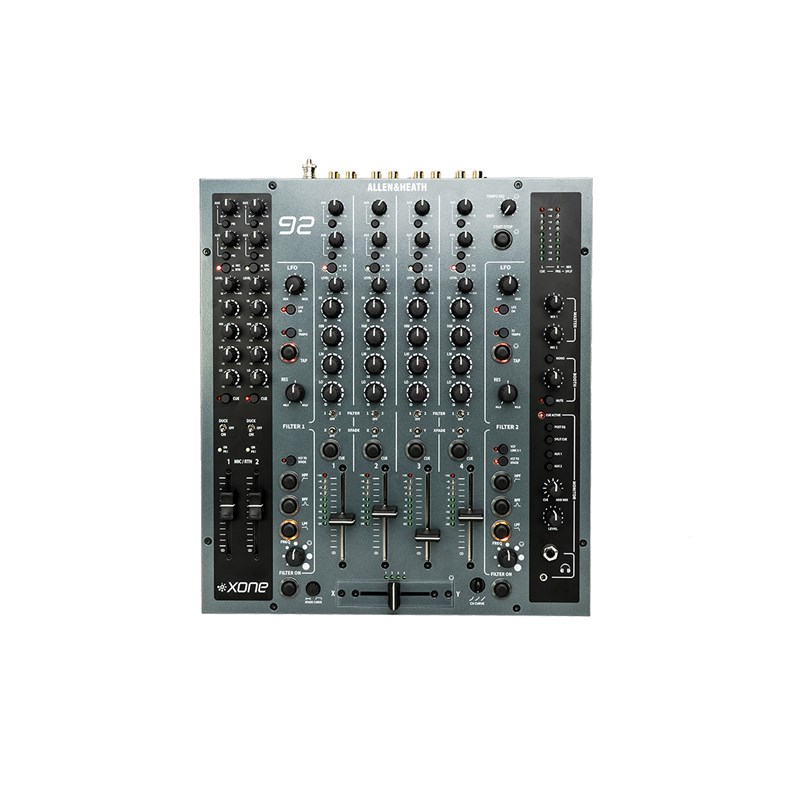 Console de Mixage Allen & Heath XONE-92-MK2 4 Voies Stéréo 2 AUX 2 OUT Stéréo - face