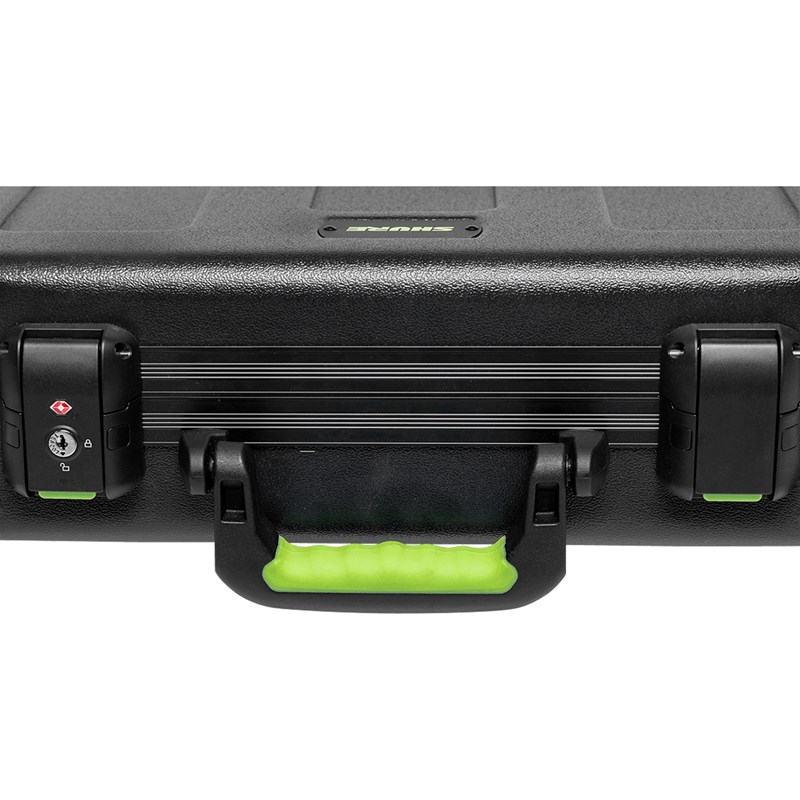 Case polyéthylène pour 6 micros HF housse