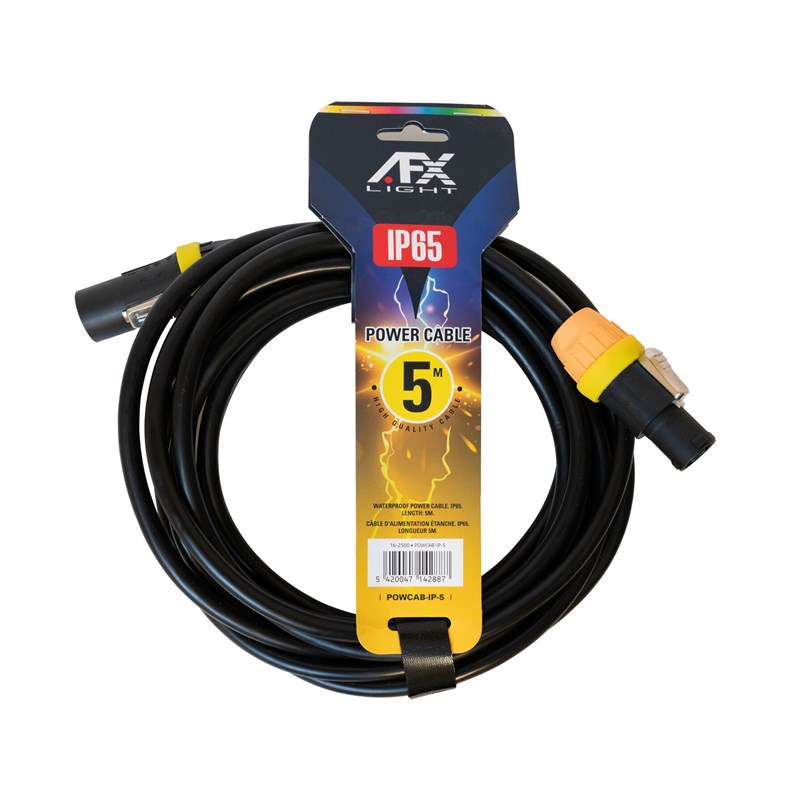 Câble d'alimentation étanche - 5m éclairage