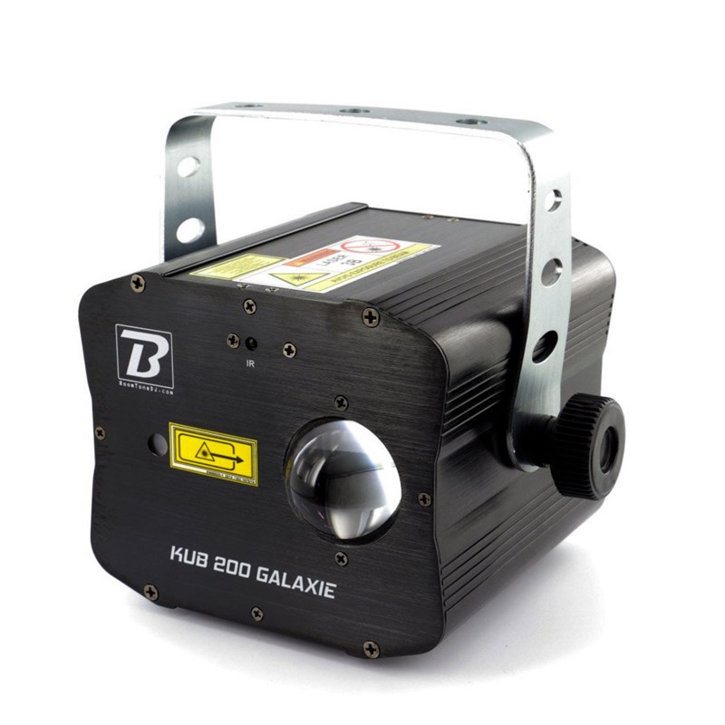 Effet laser multipoint galaxie – LED 5W – DMX & auto - KUB 200 Galaxie Lyre