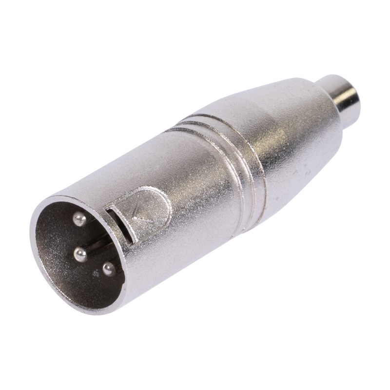 Adaptateur XLR mâle vers RCA femelle long