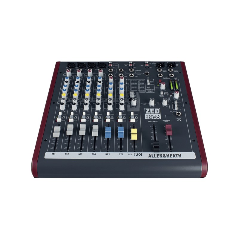 Console de mixage USB avec effets avec faders 60mm