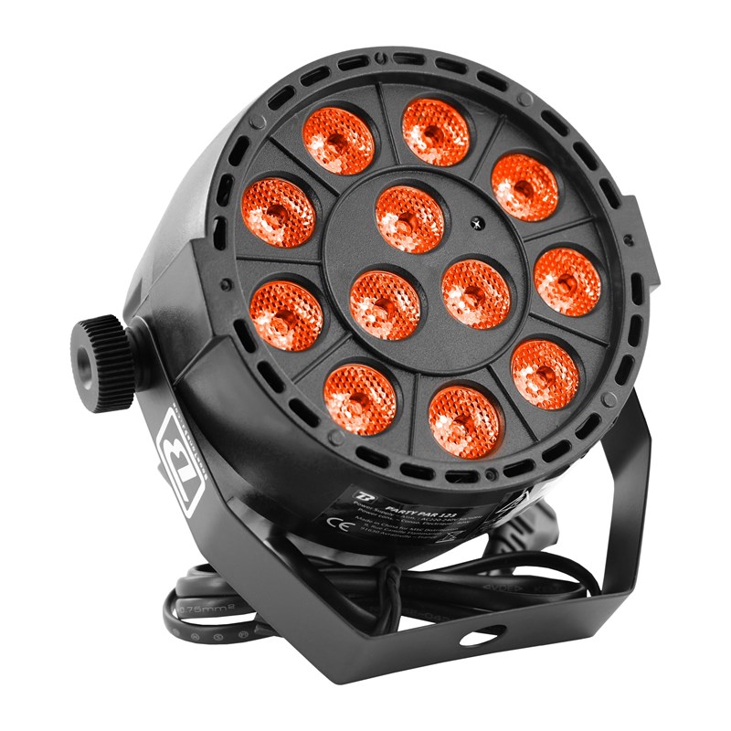 Projecteur PAR LED - 12 x 3W RGB - 3-en-1 lumière