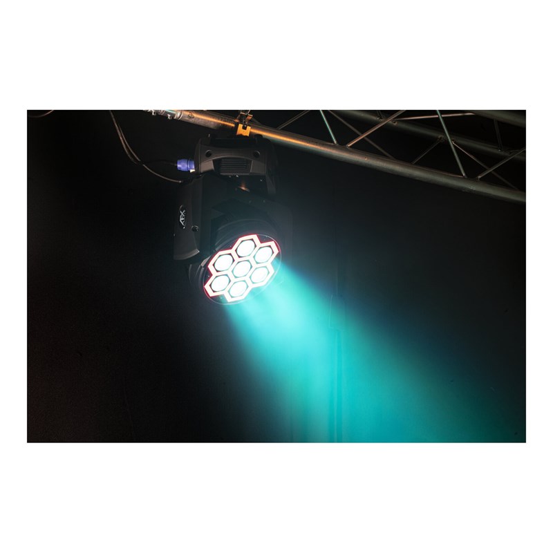 Lyre Wash LED 7x12W effet 2