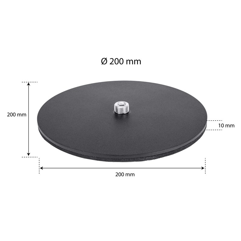 SOCLE ROND EN METAL POUR MAGIC COLOR STICK (copie)