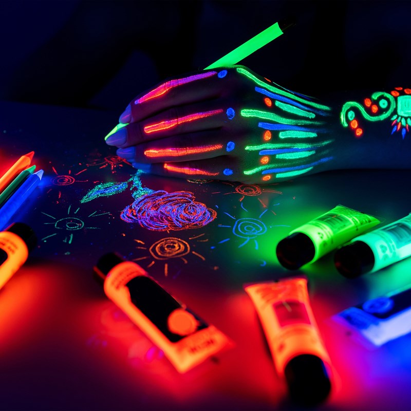 Projecteur Lumière Noire Ultraviolet UV 12x1W