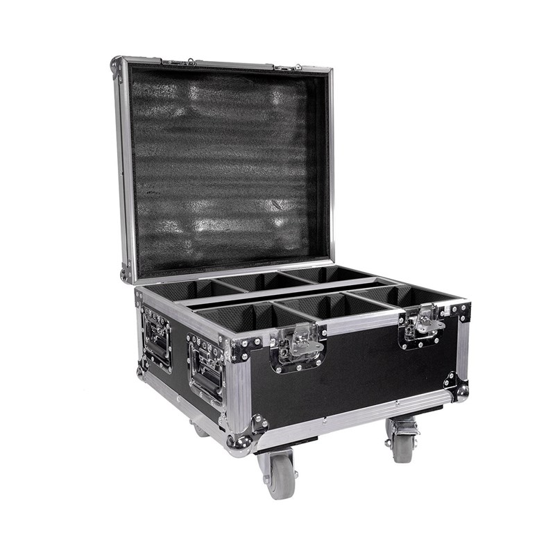 Etui de transport pour 6 projecteurs EZ-BOX 4x15W flight case
