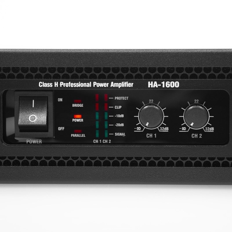 Amplificateur sonorisation 2 canaux - 800W - HP/LP - Elokance - HA 1600 volumes