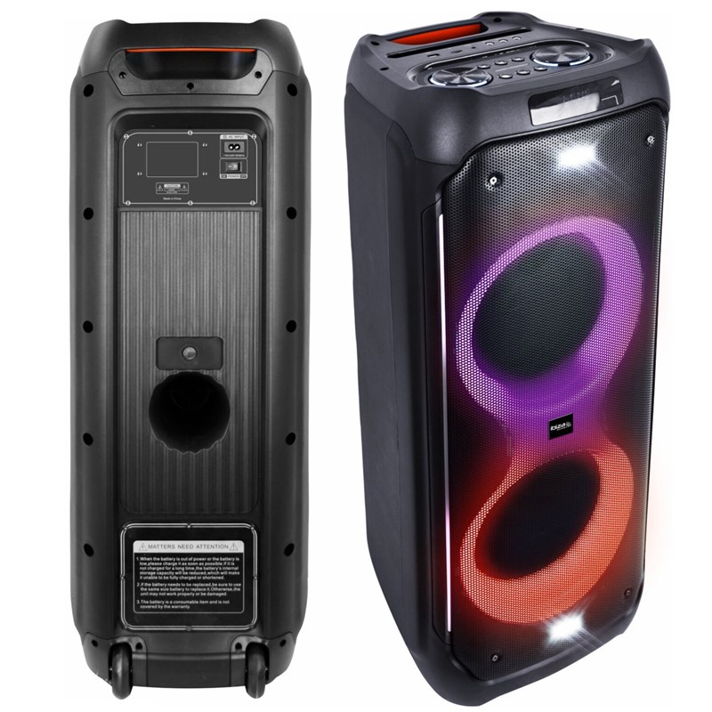 Enceinte autonome 1200W + Pack lumière Astro