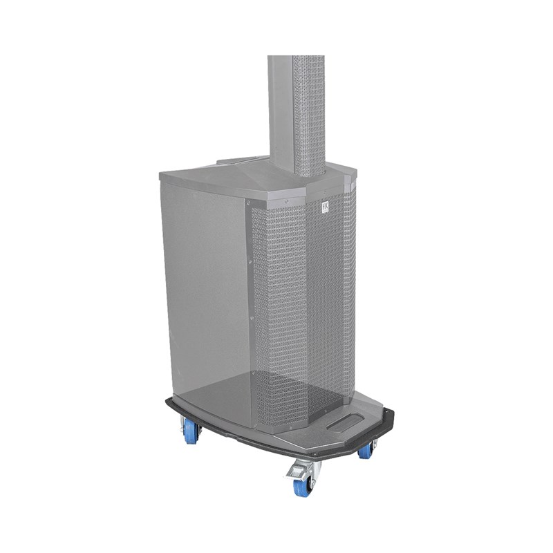 Plateau à Roulettes pour Caisson de Basses - Noir