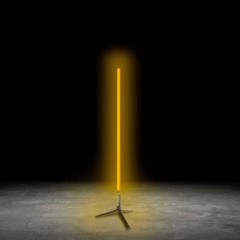 Tube LED RVB 1,0m - Trépied + Télécommande + App - Noir pied