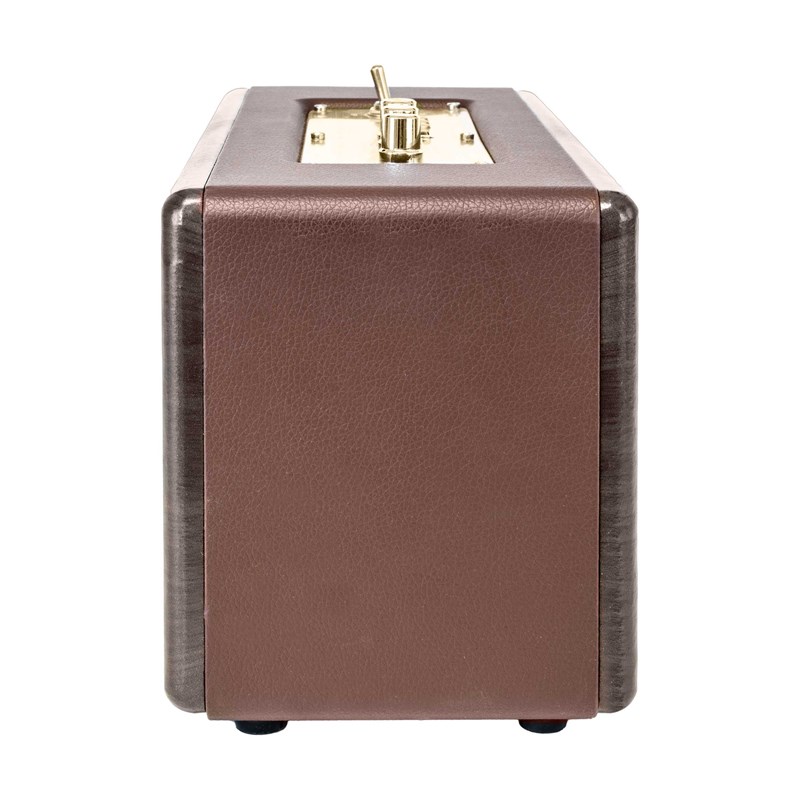 Enceinte BT vintage bois - 2x10W - Sur Batterie