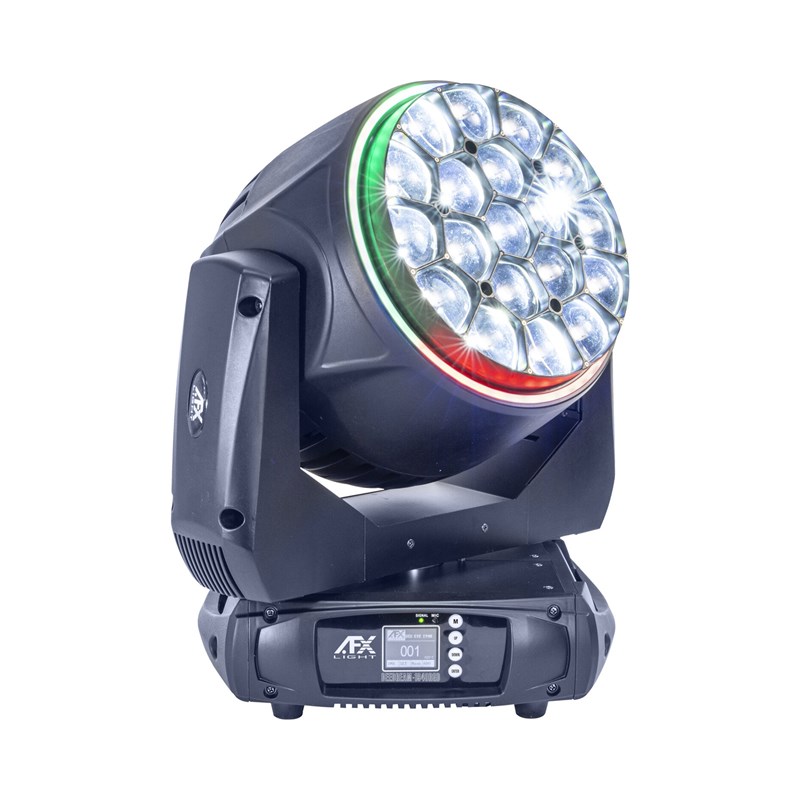 Lyre BeeEye Wash LED 19x40W - Flight Case DMX