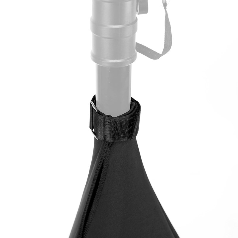 Lycra triangulaire pour pied ou support tissu