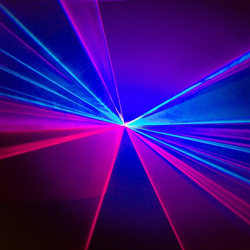 Laser professionnel RGB Class 4 - 200 programmes ILDA DJ
