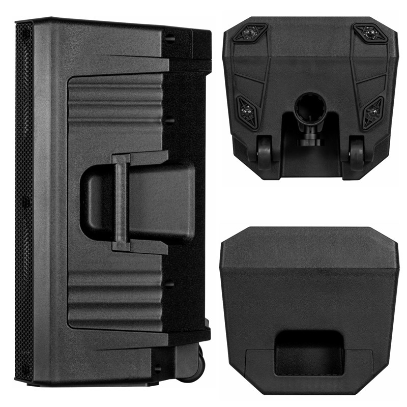 Pack Enceinte Active Bluetooth 600W - 2 micros sans fil - Support tablette