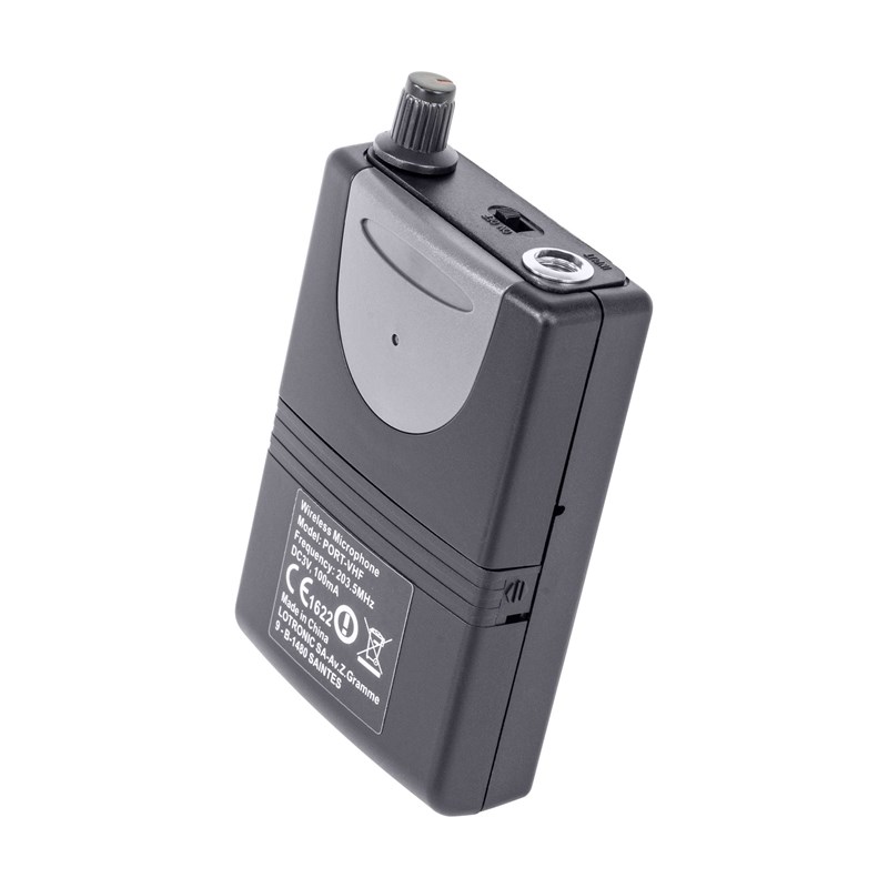 Micro casque VHF sans fil - 203.5MHz portable