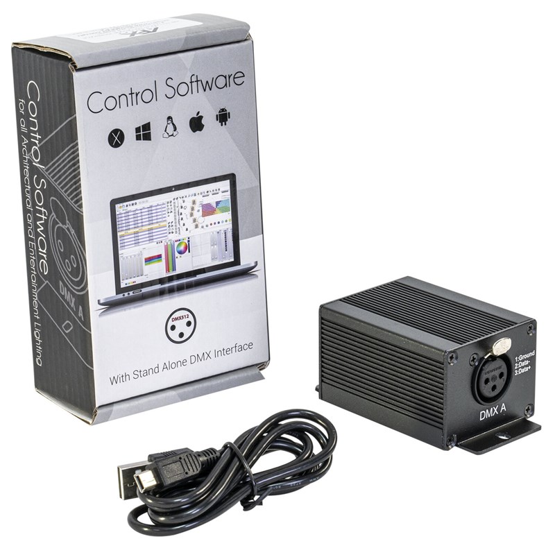 Interface DMX 128 canaux pour PC - USB - DMX-PRO-128