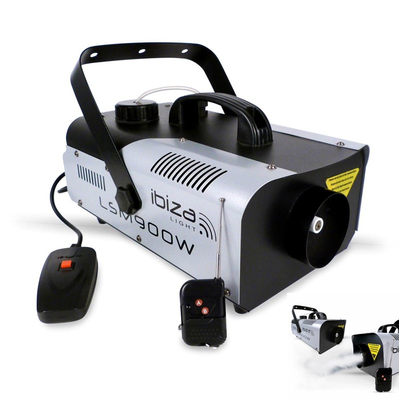 Pack 2 Lyres Spot 30W - 2 Supports - Machine à fumée 900W