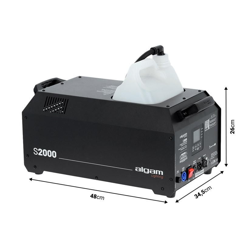 Machine à fumée 1500W - DMX & télécommande atmosphere