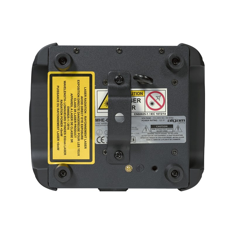 Lyre Wash LED - 6 x 15W RGBW - Laser vert 200MW DJ