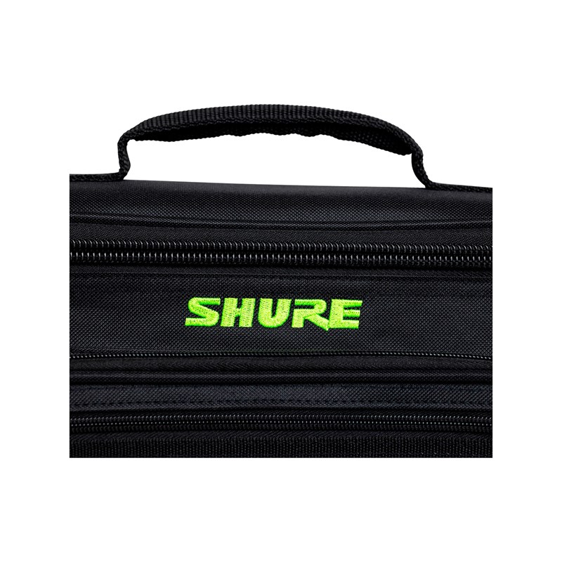 Sac en Nylon Rembourré pour 4 Microphones - Shure  ASG SH-MICBAG04 - poignée