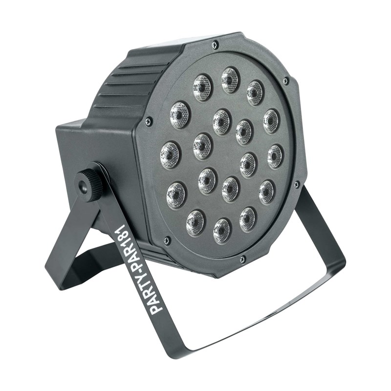 Projecteur PAR - 18 LED RVB - DMX 7 canaux DJ