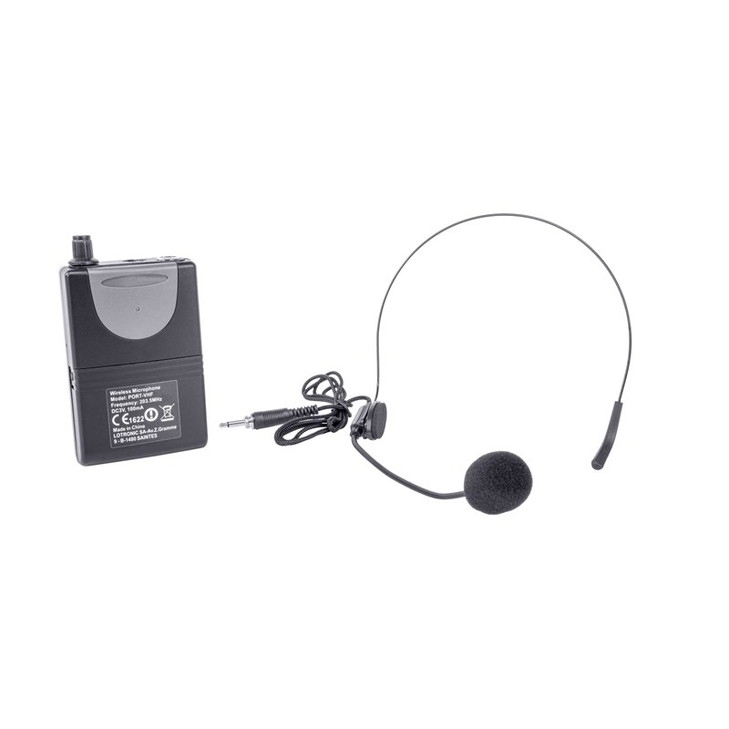 Micro casque VHF sans fil - 203.5MHz microphone