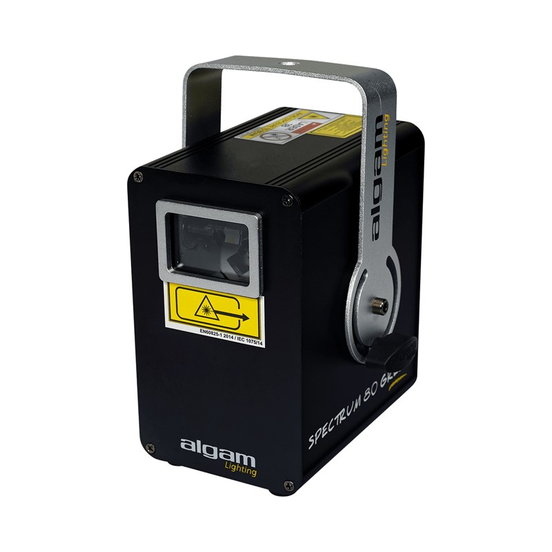 Laser d'Animation Vert - 80mW DMX spectrum