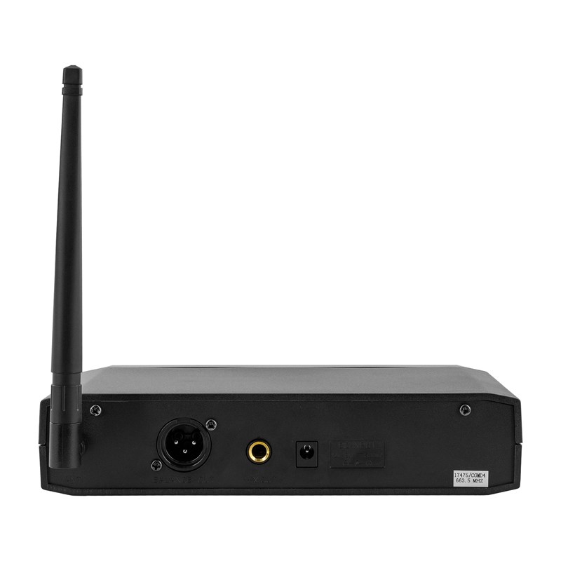 Micro main sans fil UHF - Récepteur inclus - Portée 80m dynamique