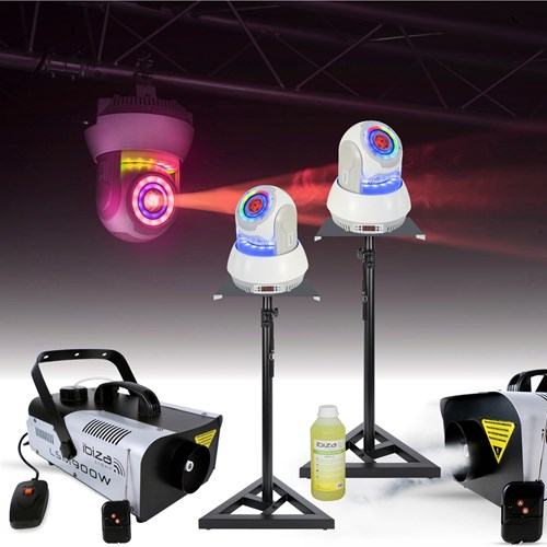 PACK 2 STAR-SPOT-WH + 2 SST02 + LSM900W