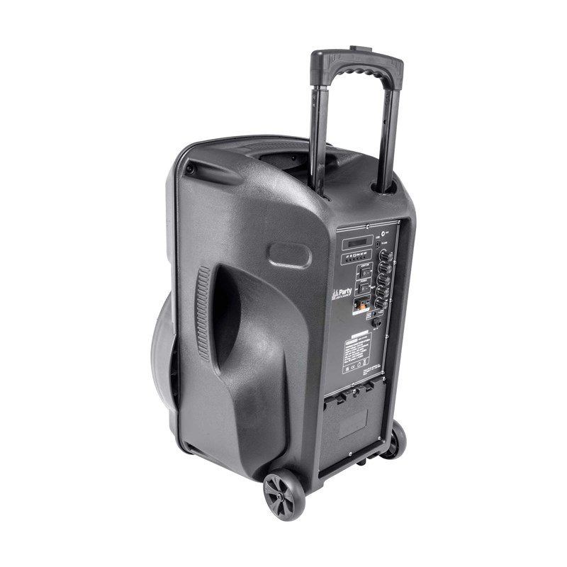 Enceinte Portable 15'' - Batterie - LED RVB - Micro VHF télécommande