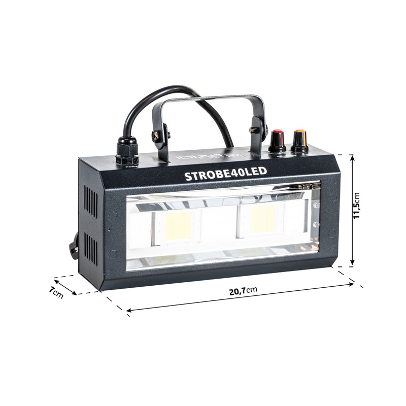 Stroboscope LED - 40W lumière