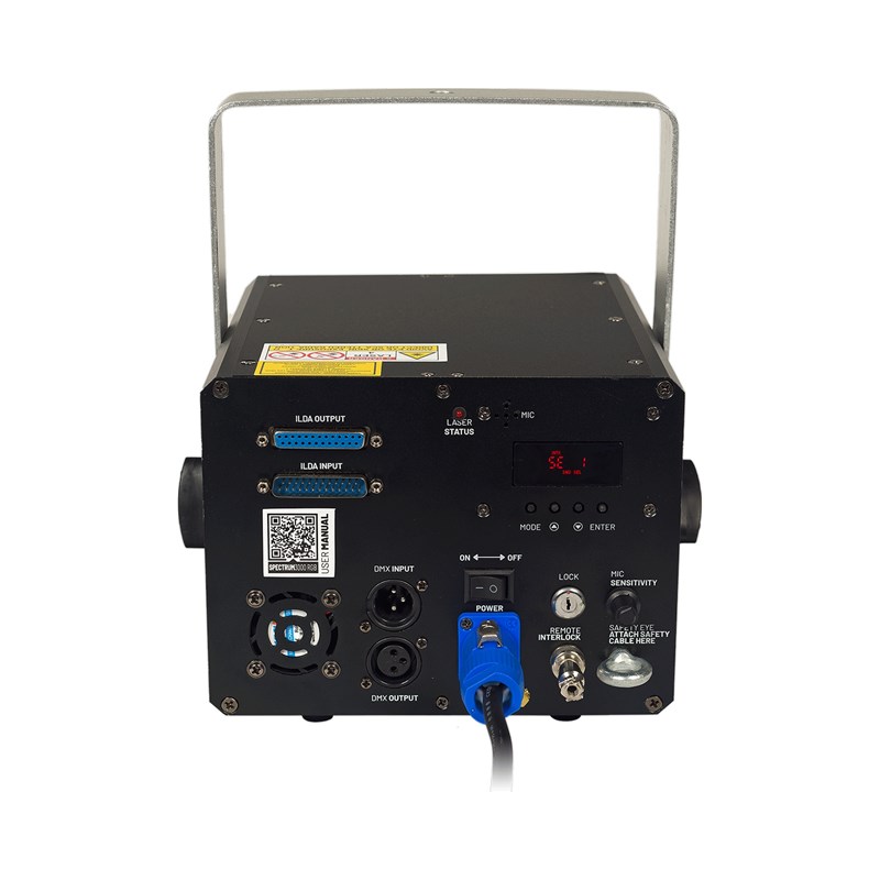 Laser d'animation - 3000mw RGB branchement dmx