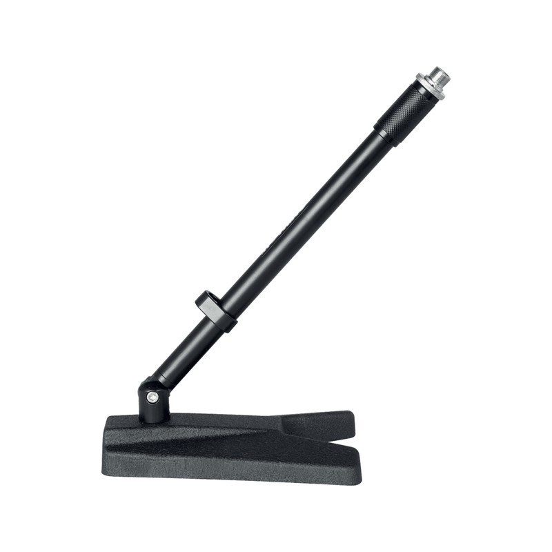Stand microphone réglable - Base triangle studio