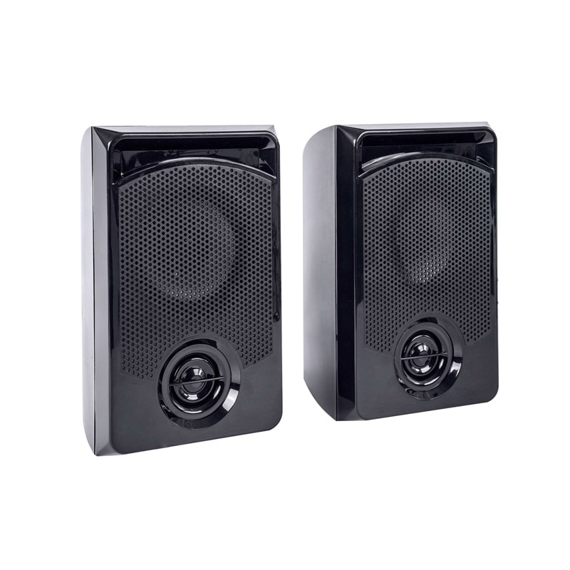 Kit Karaoké complet - Ampli 2x50W, 2 enceintes, micro, BT & USB microphone