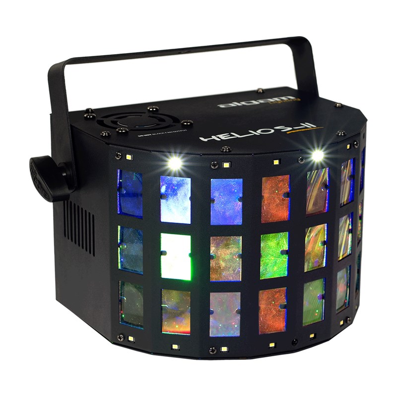 Effet LED 2-en-1 derby + strobe - 4x3W RGBW - DMX