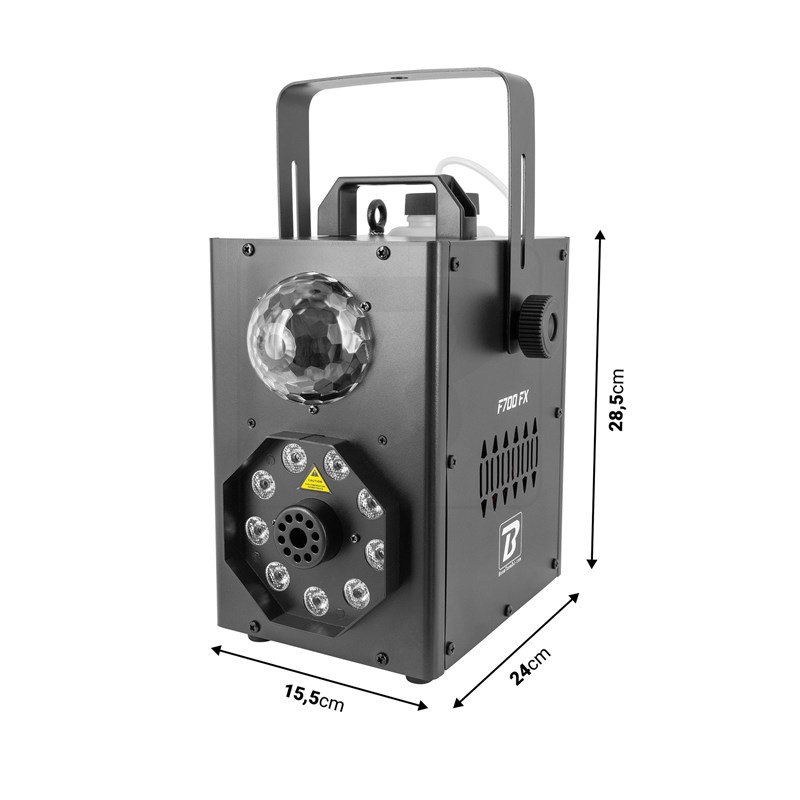 Machine à fumée lumineuse 700W effet