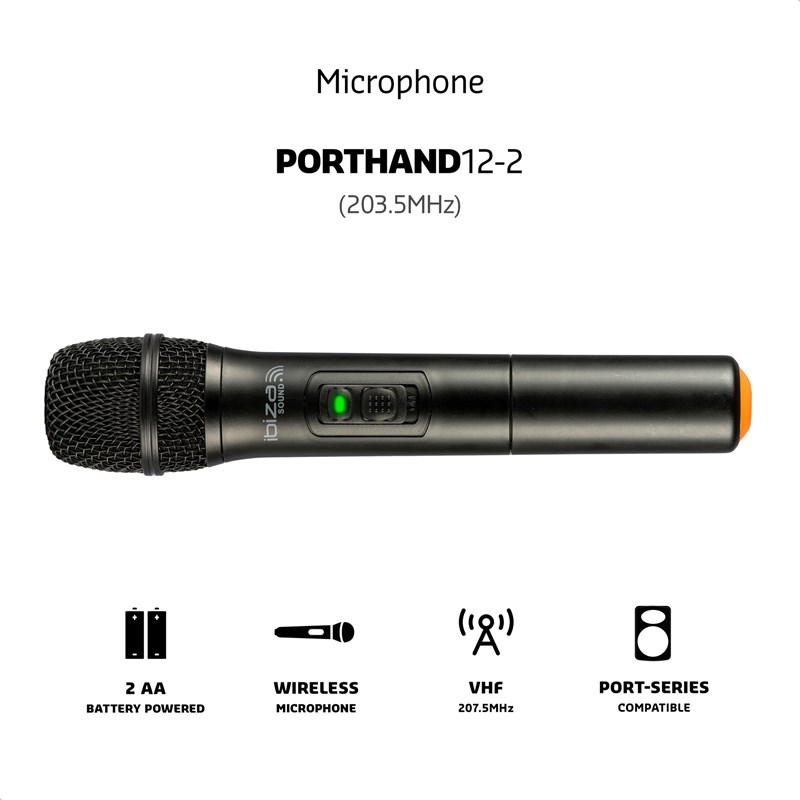 Micro main VHF sans fil - 203.5MHz sonorisation