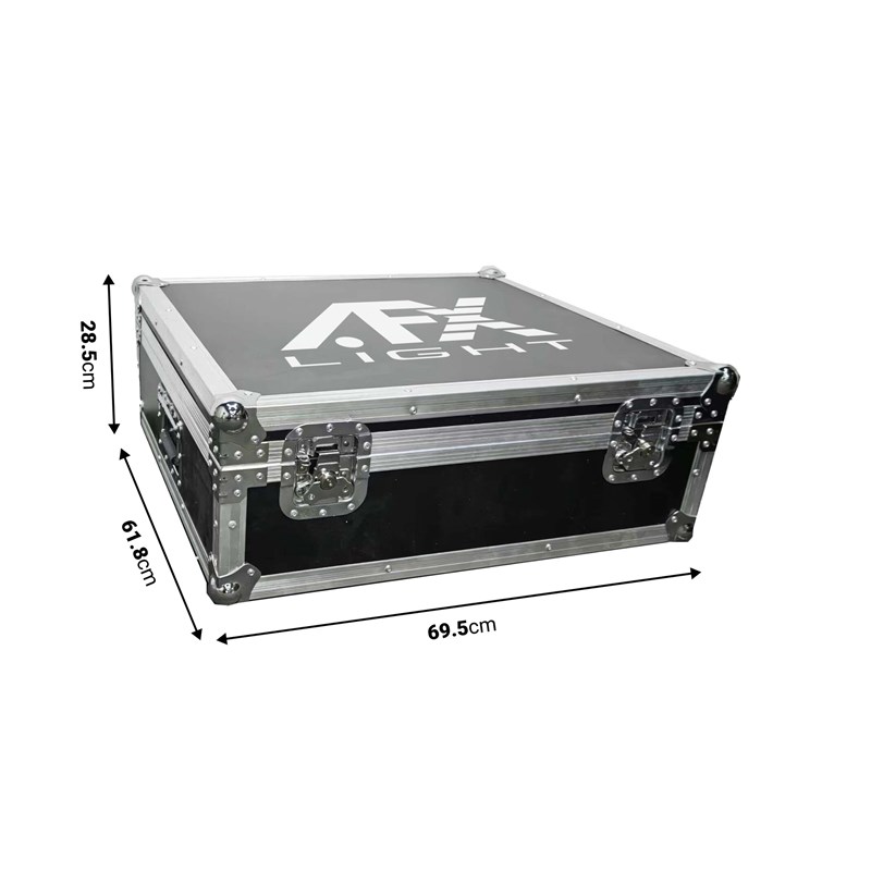 Flightcase pour 4 Projecteurs PAR