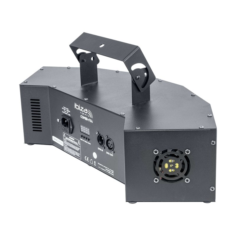 Effet LED 3-en-1 avec DMX - Wash, Moonflower & Strobe lumineux