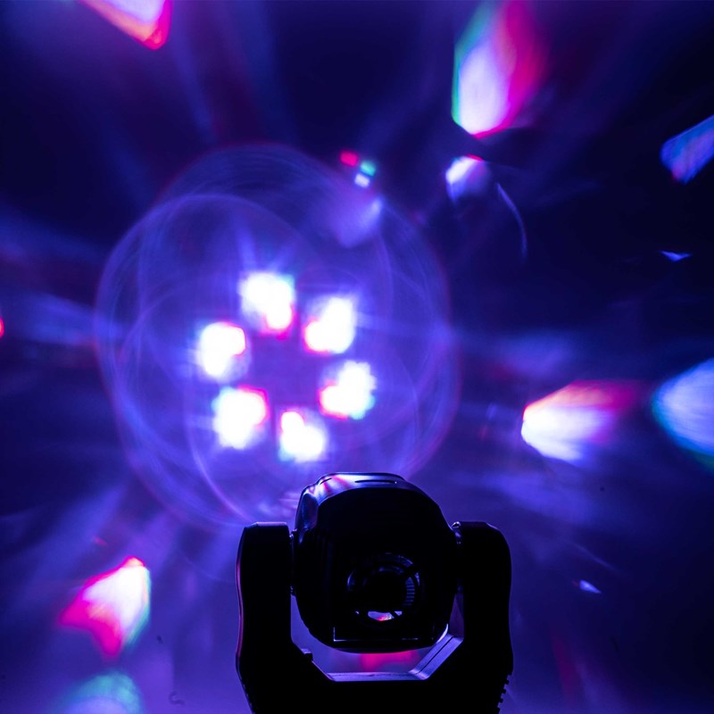 Lyre Wash à LED 6 x 12W - DMX club