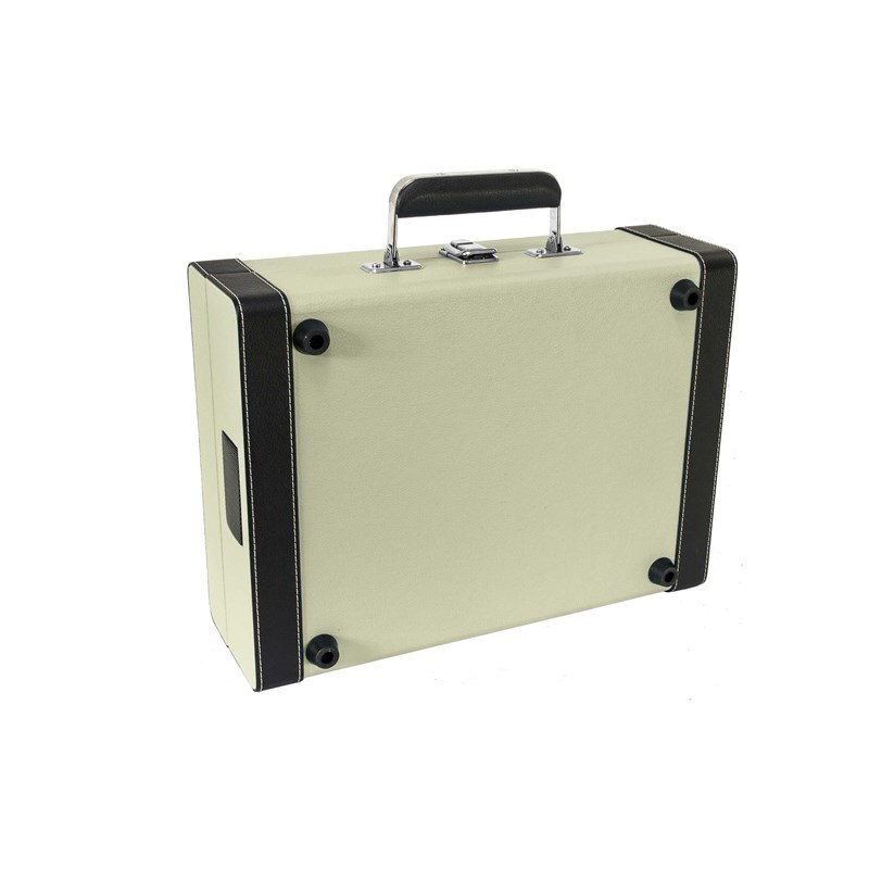 Mallette tourne disque Madison MAD-RETROCASE-CR avec BLUETOOTH, USB, SD - fermée