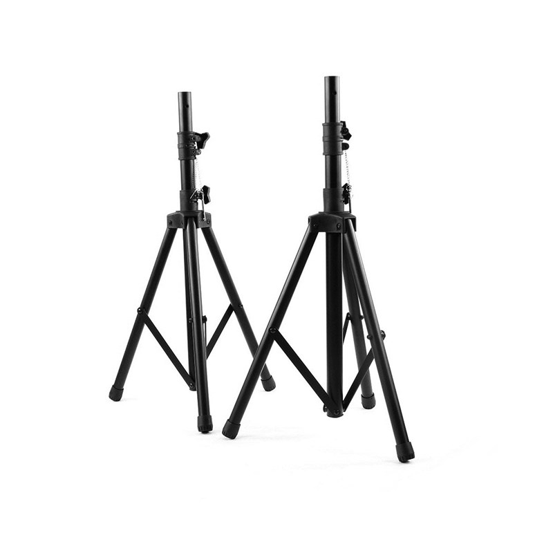 2 pieds d'enceinte réglable trépied