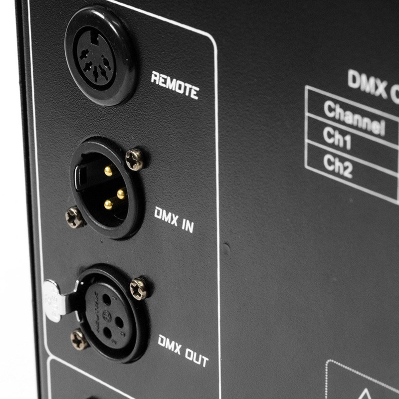 Machine brouillard 1000W pro avec DMX et télécommande - Hazer 2000 boomtone DJ